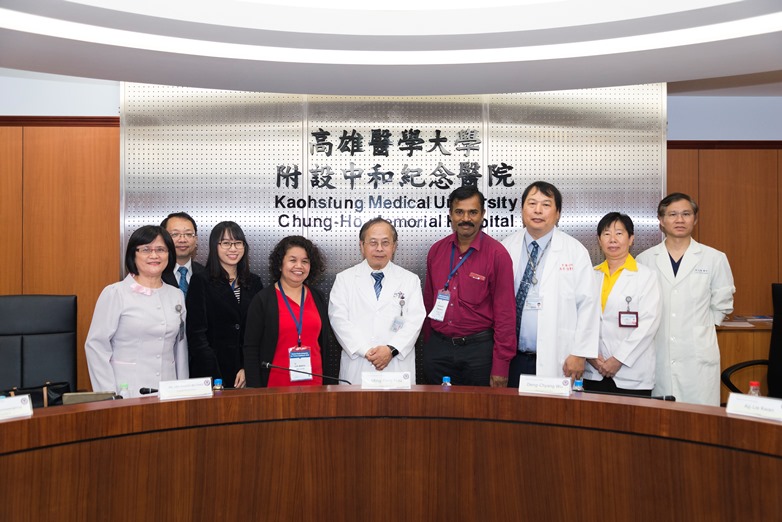 「韓流」擋不住 海外媒體跨海參訪 高醫院長侯明鋒接待