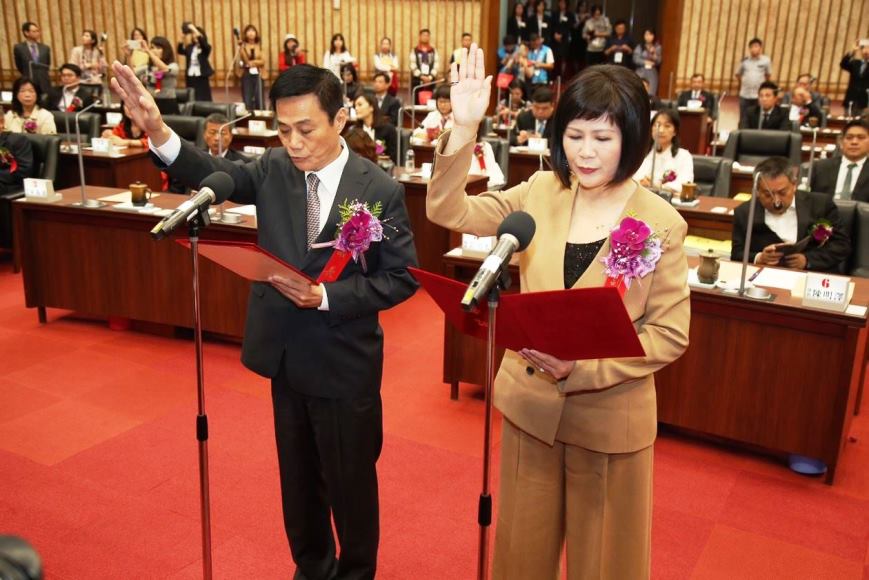 當選高雄市議長 許崑源致詞：嚴格監督市政