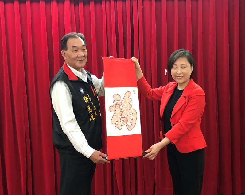 北京市石景山區台辦副主任牛利華率團訪高雄