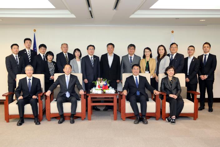 日本秋田市穗積志市長蒞府拜會台南市府 冀開展多面向交流