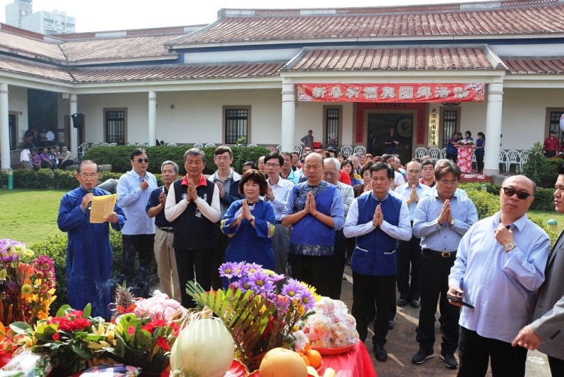 高雄市客委會舉行新春祈福「三獻禮」敬天地