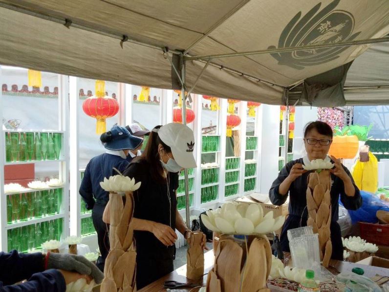 台灣燈會漾環保  慈濟珍愛地球亮屏東