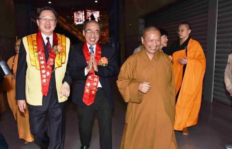 副市長洪東煒出席禪淨共修祈福法會 祝福福慧雙全