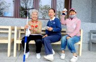 慈濟志工「大內除草高手」熬煉生命的梅花