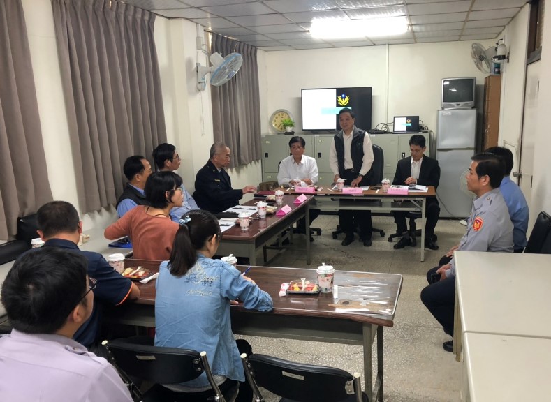 苓雅分局重視治安 檢警啟動安居專案