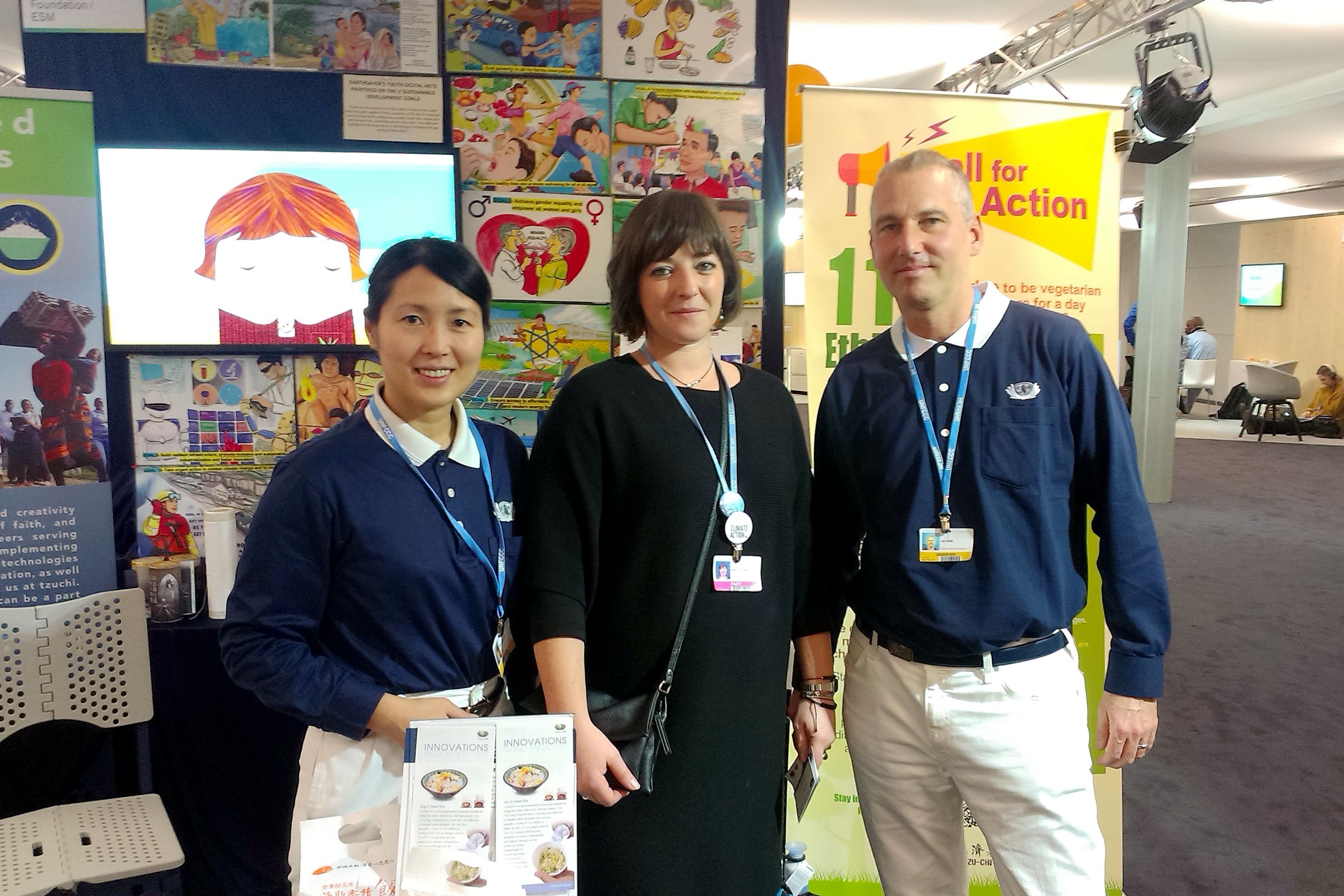 用精緻蔬食與環保救災品 獲德意志民族讚賞