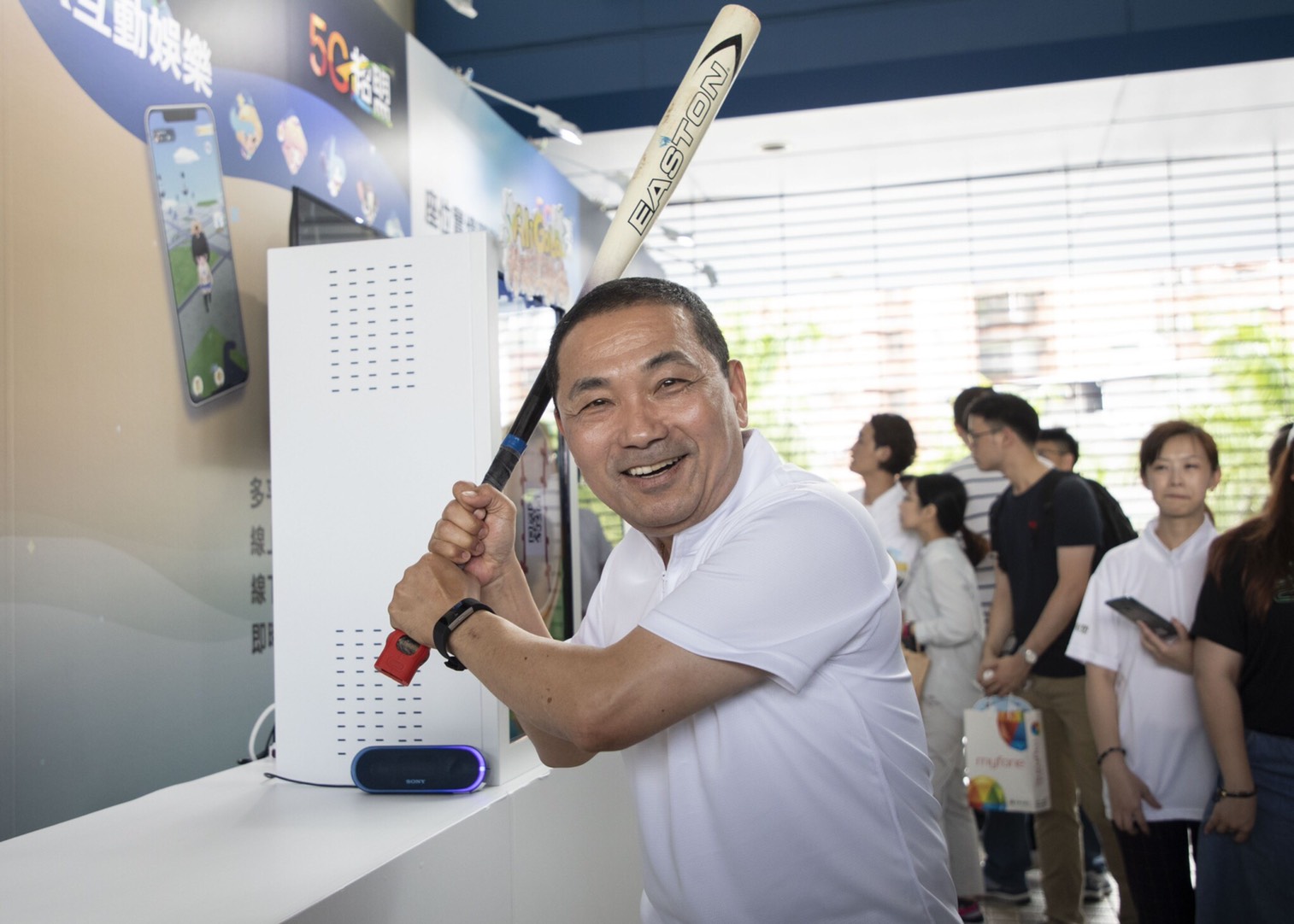 台灣首座智慧棒球場在新莊！ 侯友宜：整合5G與運動 新北邁向智能城市