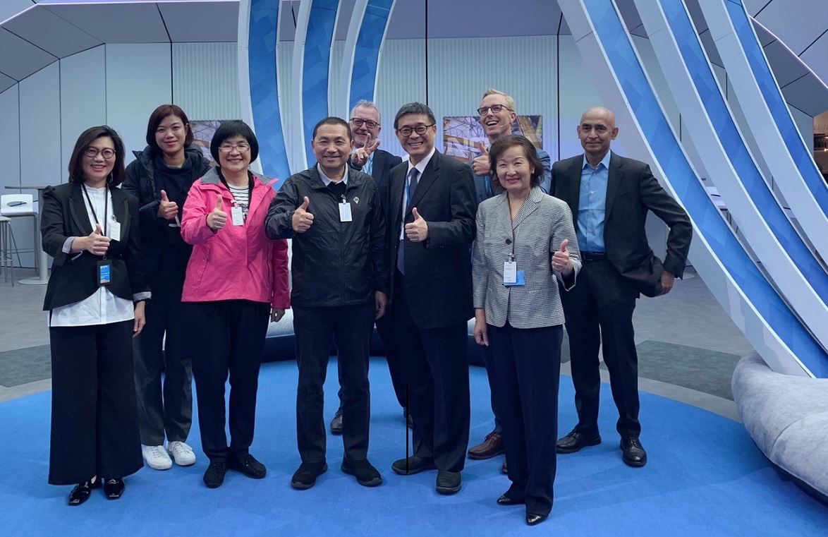 諾基亞首度接待台灣地方首長 與侯友宜暢談5G網路發展