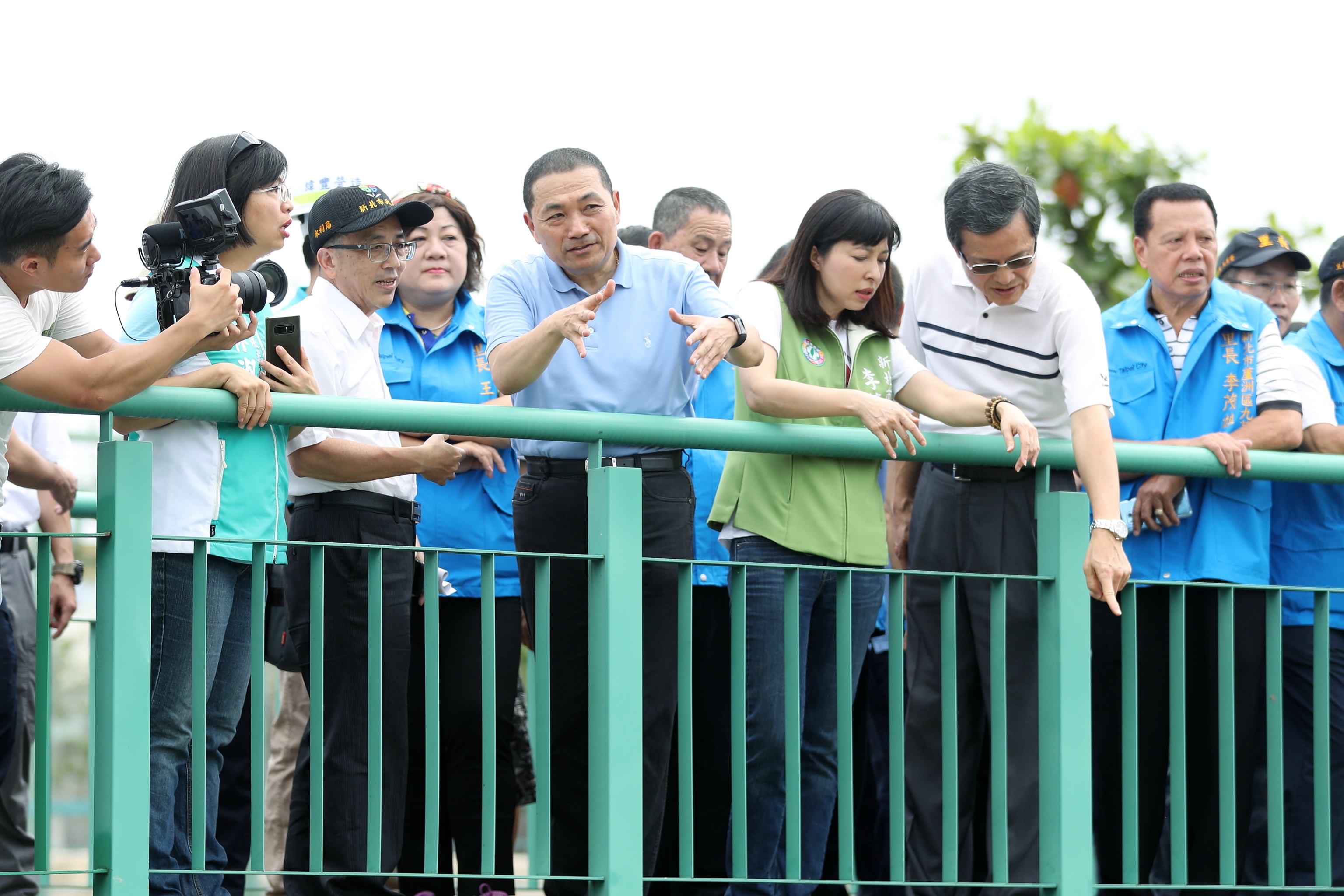 視察蘆洲排水幹線整治成效 侯友宜：排水防洪功能顯著提升