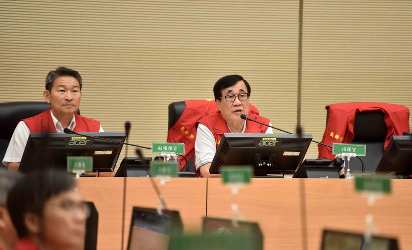 高雄市政府白鹿颱風第三次工作會議  李四川：務必加強市容復原