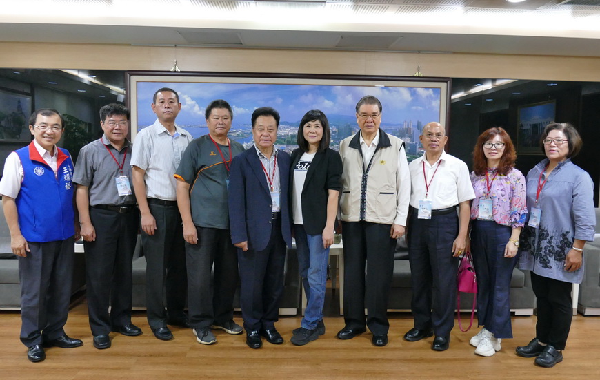 金門縣議長率議員到高雄市議會觀摩