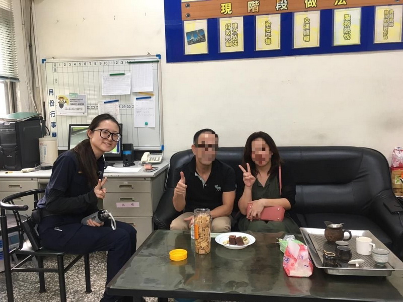 日籍旅客遺失行李 左營警方協助尋回