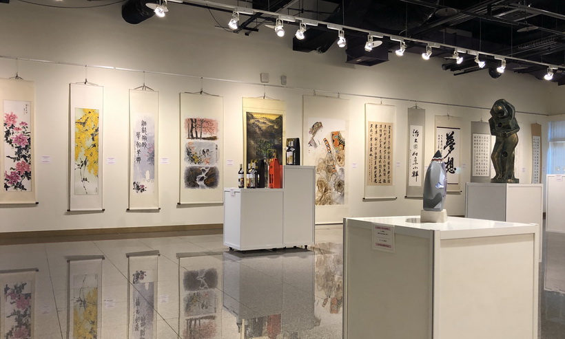 「展現藝氣」高雄市藝文團體理事長協會聯展 隆重開展