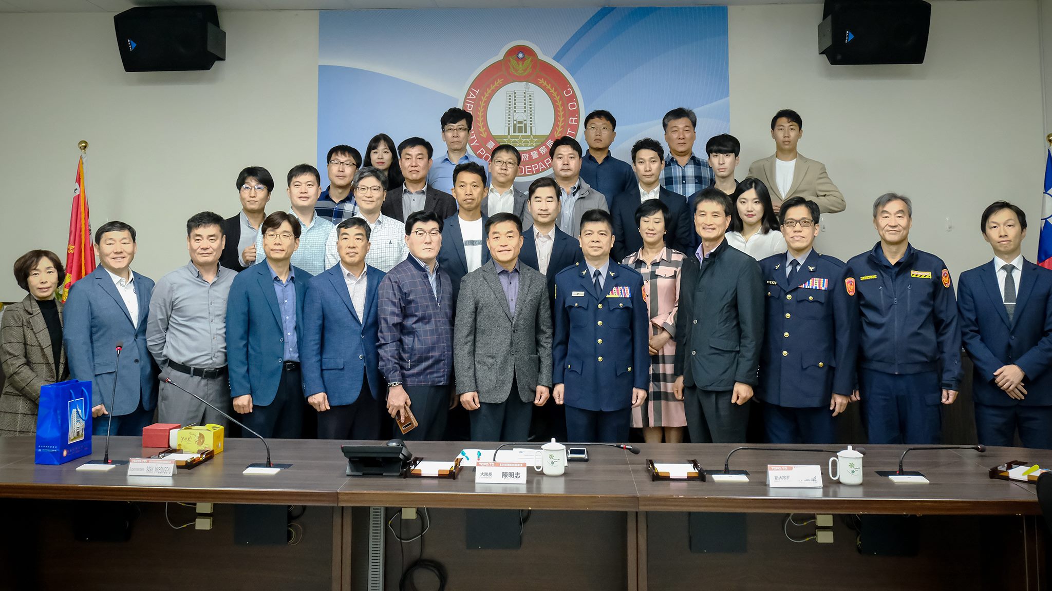 交警國際交流！韓國警察廳交通局參訪北市交大