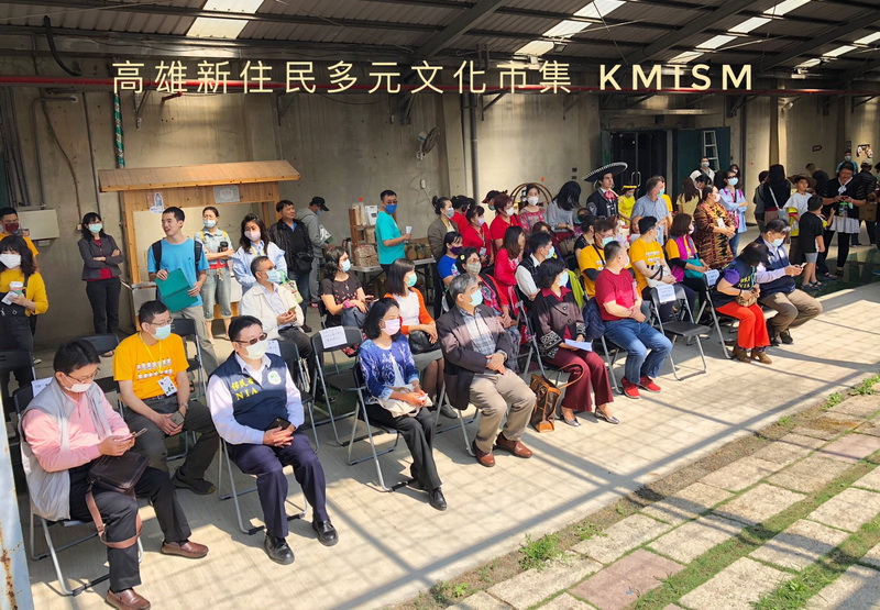 高雄新住民多元文化市集熱鬧開幕 體驗多國風情