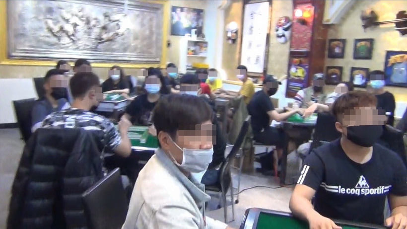 鹽埕分局破獲遊戲主題餐廳暗藏賭博  66人移送檢方偵辦