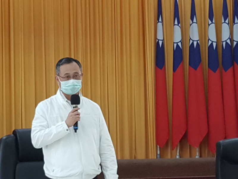 警政署長陳家欽慰勉高巿警局桶屍案及疫調、防疫同仁