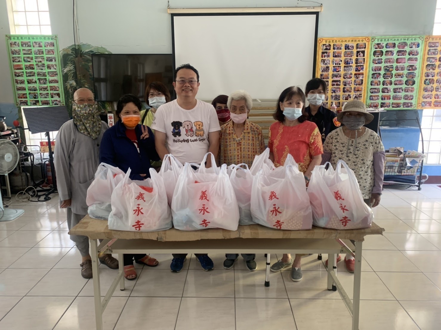 義永寺社會弱勢急難救助 覺民派出所警熱烈響應配合