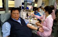 中油公司執行長徐漢、董事陳枝章 熱烈捐血解決血荒