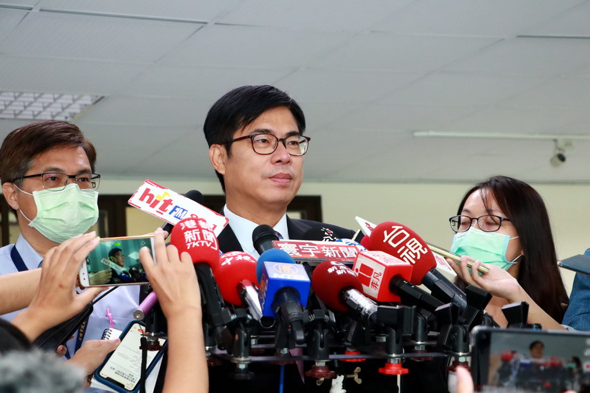 陳其邁市政會議要求：七成平面綠園道半年內完工