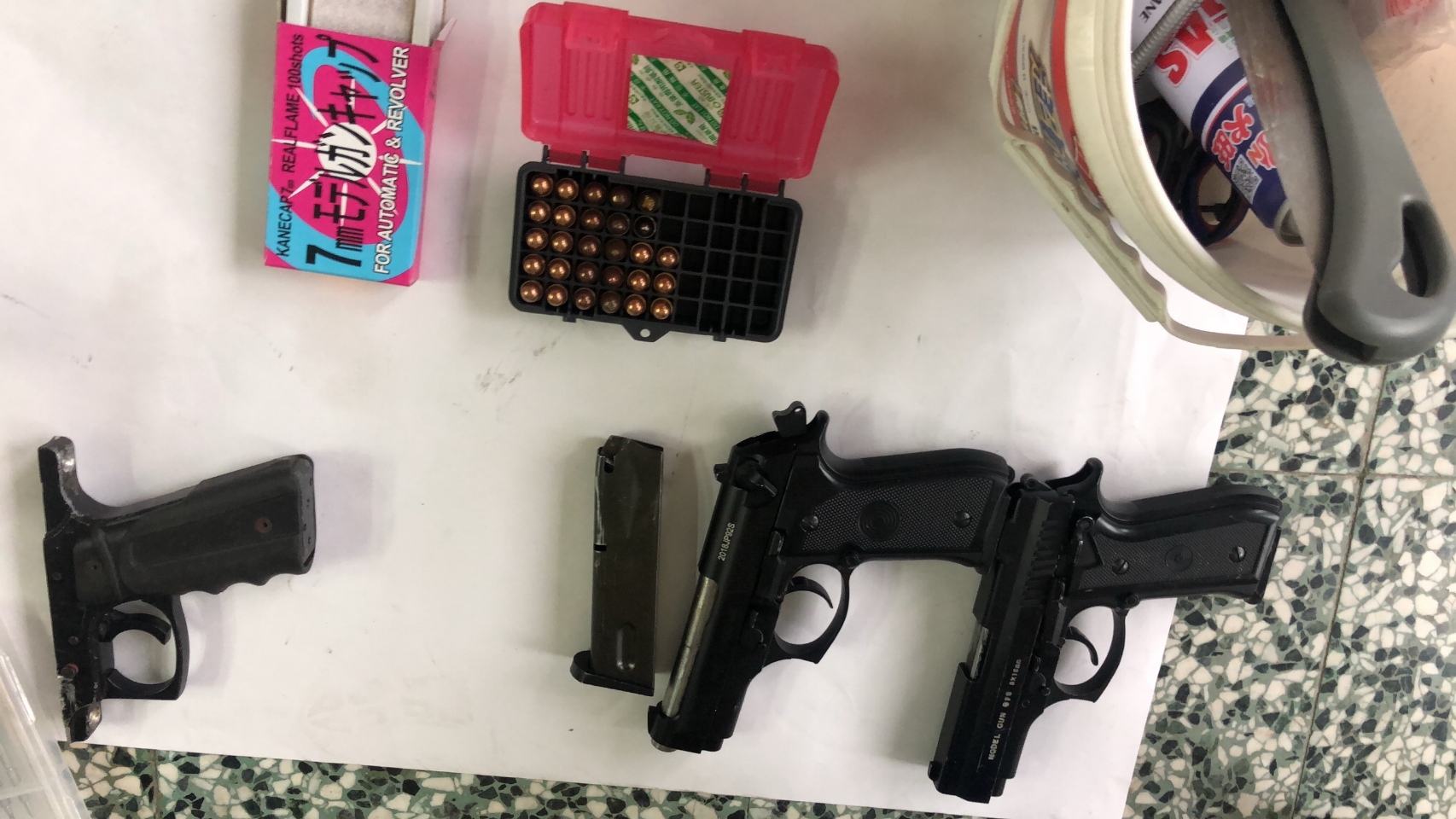 防疫查緝槍毒不手軟 檢警海巡聯手破獲槍械改造廠