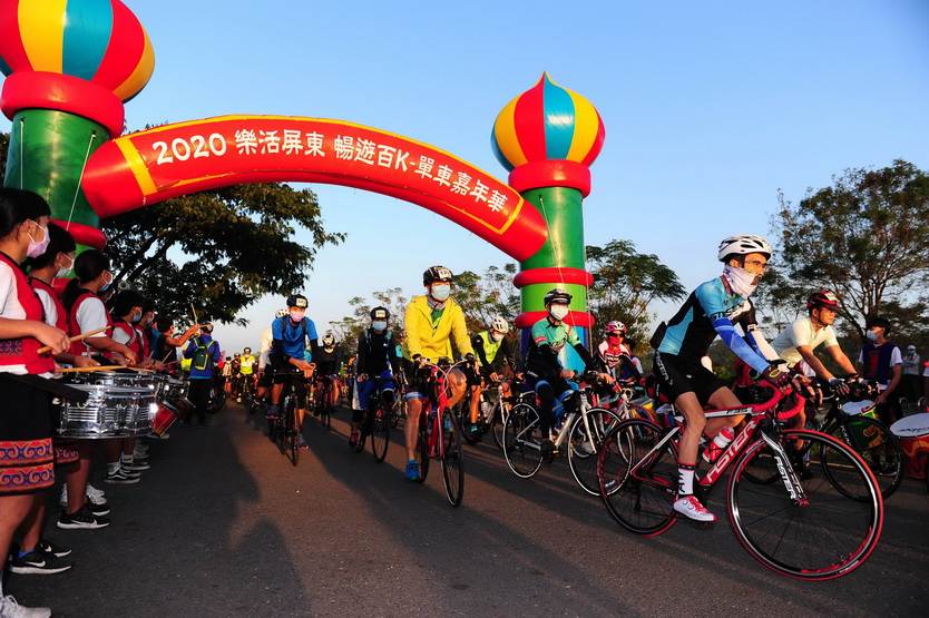 屏東彩虹自行車道之美 暢遊百K-單車嘉年華