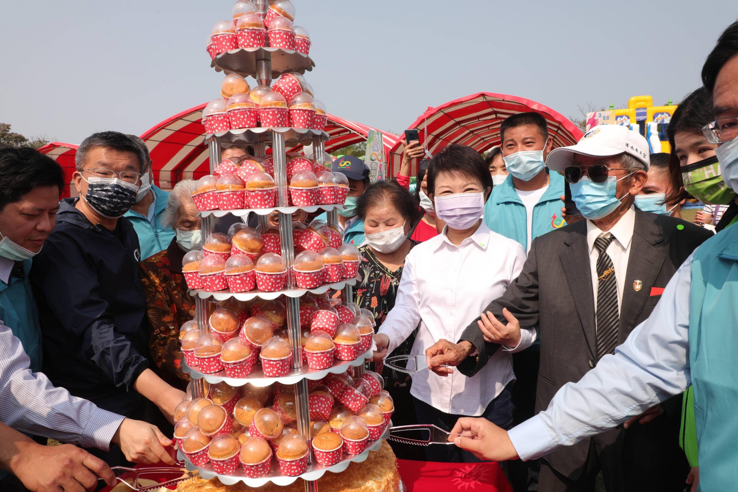 台中清水大楊國小創校百年 市長盧秀燕祝賀