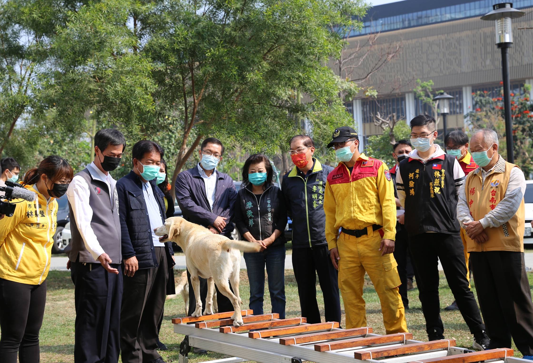 搜救犬待遇六都差 台南市議會促改善