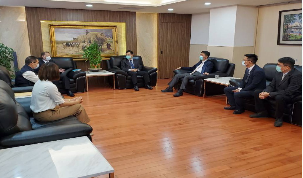 高雄市警察局長拜會檢察長 檢警齊力肅槍共維治安