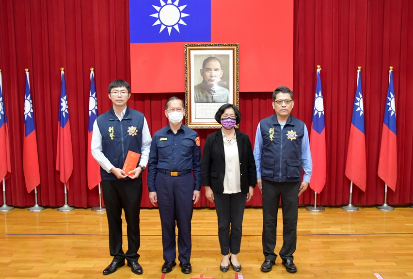 彰化縣警局檢肅黑道 縣長王惠美表揚