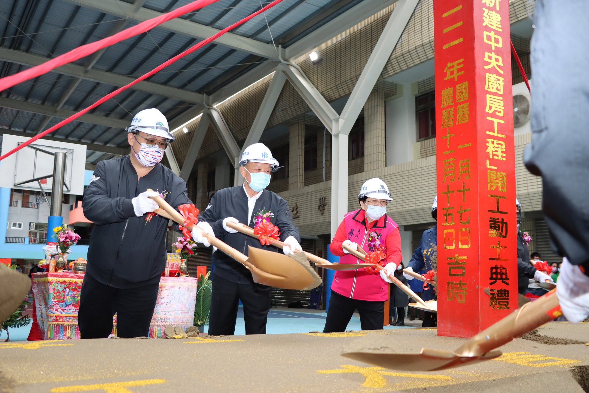 全縣營養午餐供應量最大 苗栗照南國小新建中央廚房