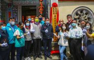 桃園平鎮義民廟醮務局 市長鄭文燦邱奕勝掛牌