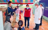 桃園市長鄭文燦視察社區醫療站 籲市民落實防疫