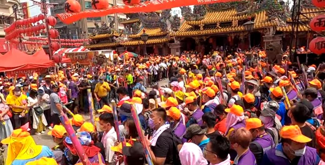 白沙屯媽到北港朝天宮 逾十萬人喊「進喔」進香熱到最高點