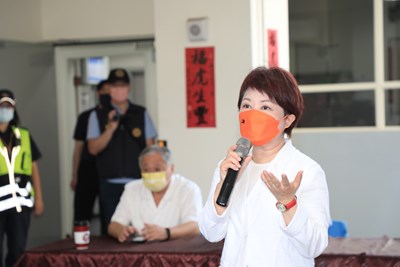 台中市強化消防戰力 市長盧秀燕視察太平分隊新廳舍
