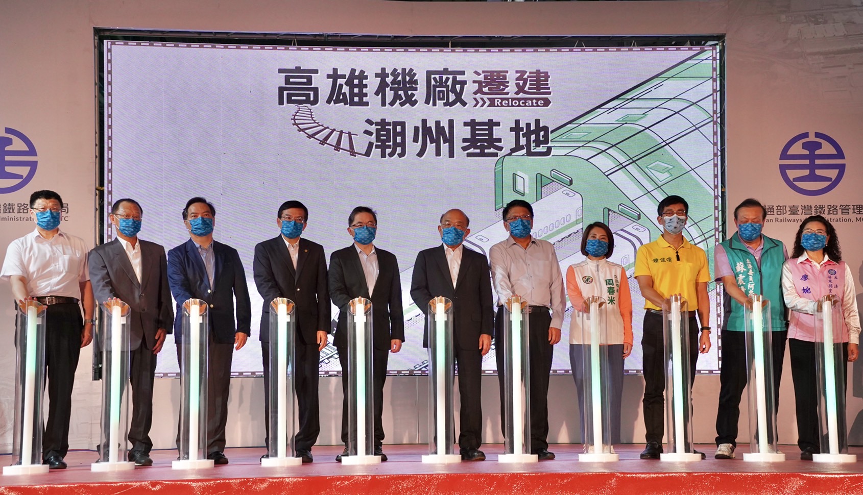 東南亞最大鐵路軌道車輛維修基地 屏東潮州啟用