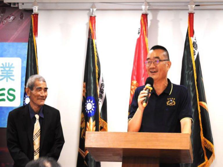 屏東副指揮官夏將軍親臨後憲自強大會 山達基向毒品說NO講座