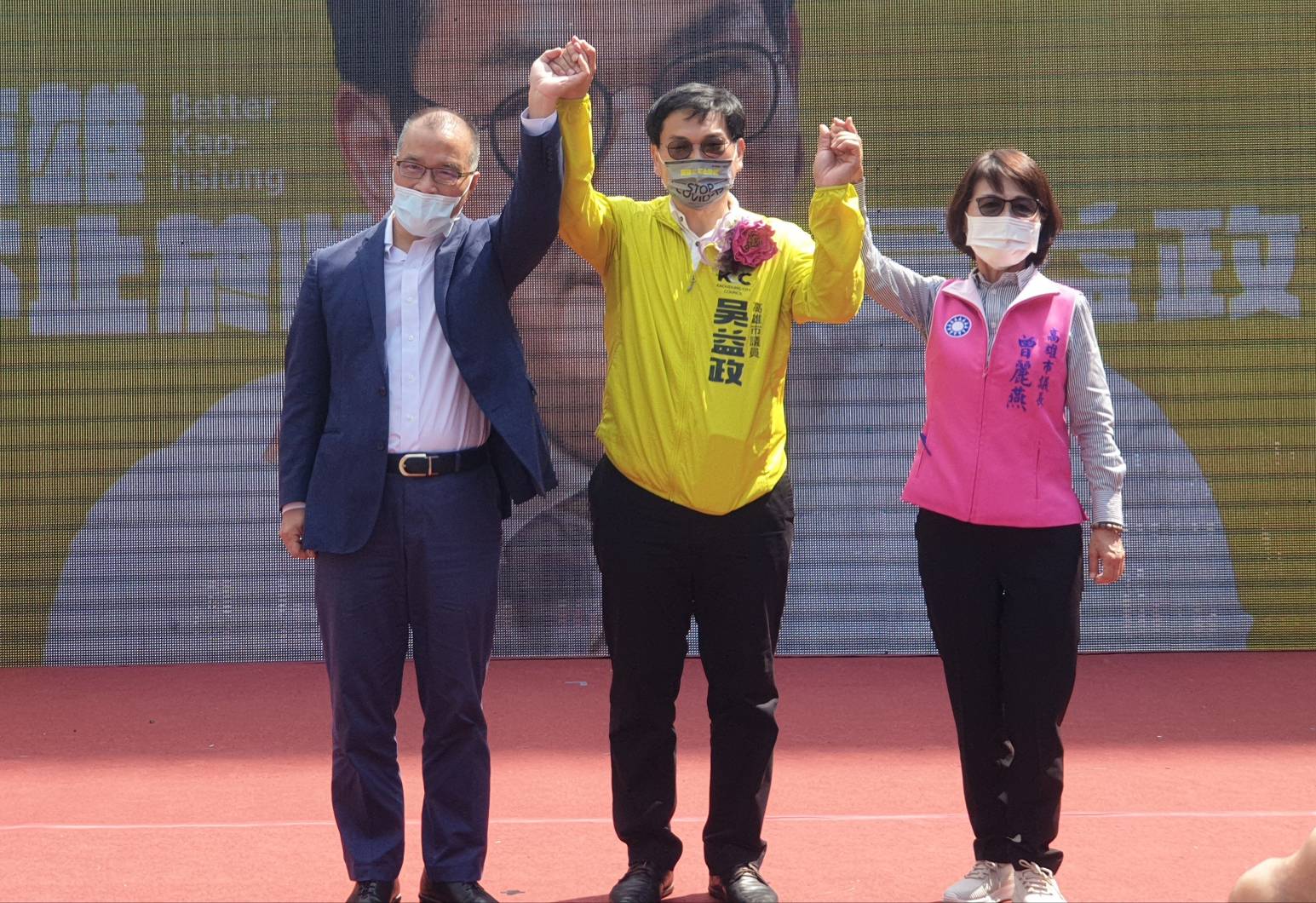 吳益政以無黨籍參選市議員 提前瞻性政見拚六連霸