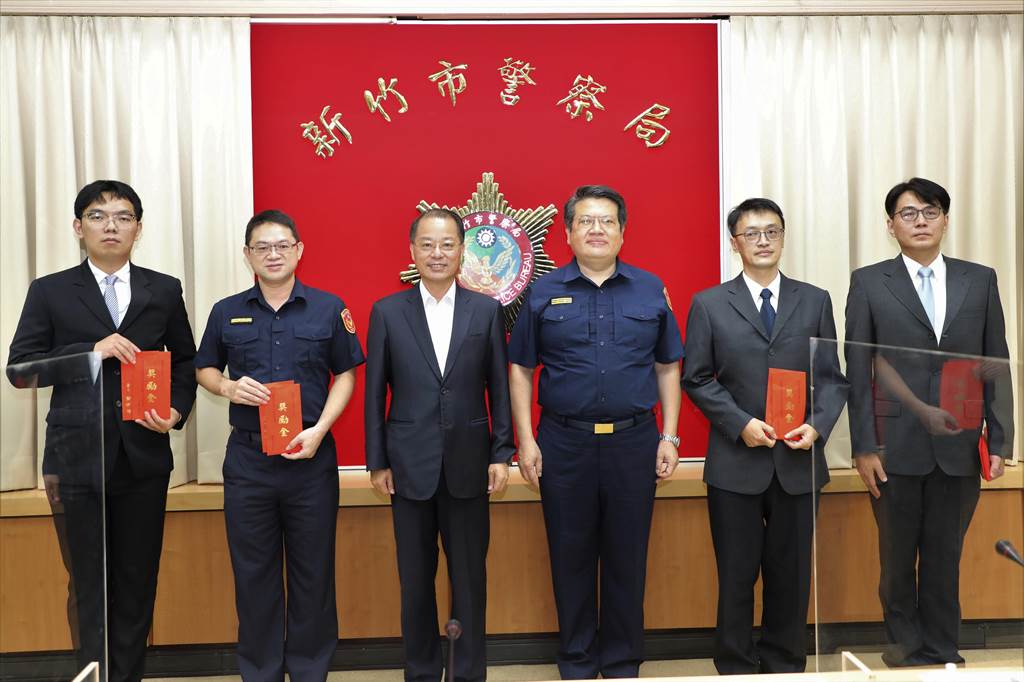 警政署長黃明昭強化查賄制暴 慰勉竹市警辛勞