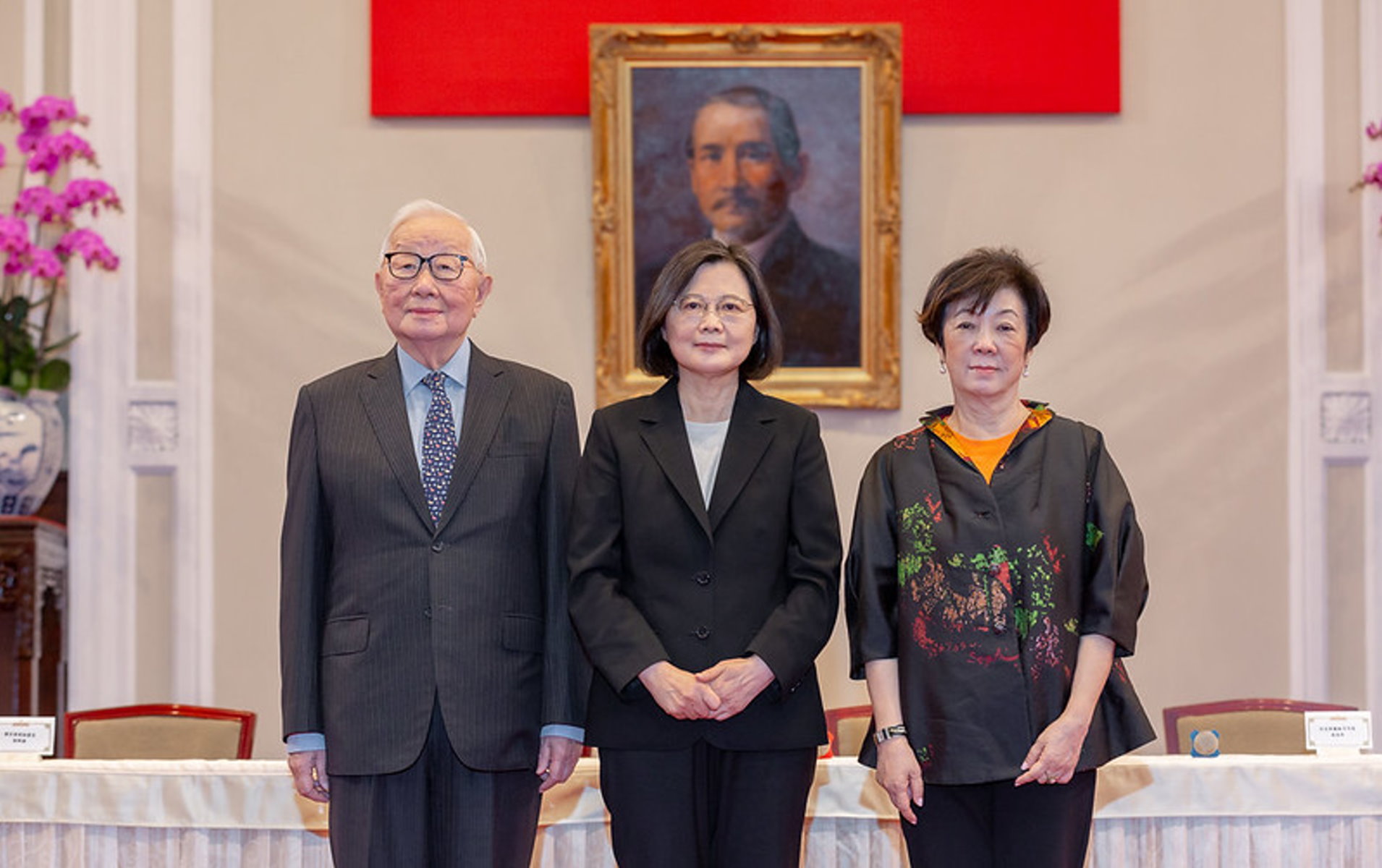 張忠謀任APEC領袖代表 蔡總統交付3任務