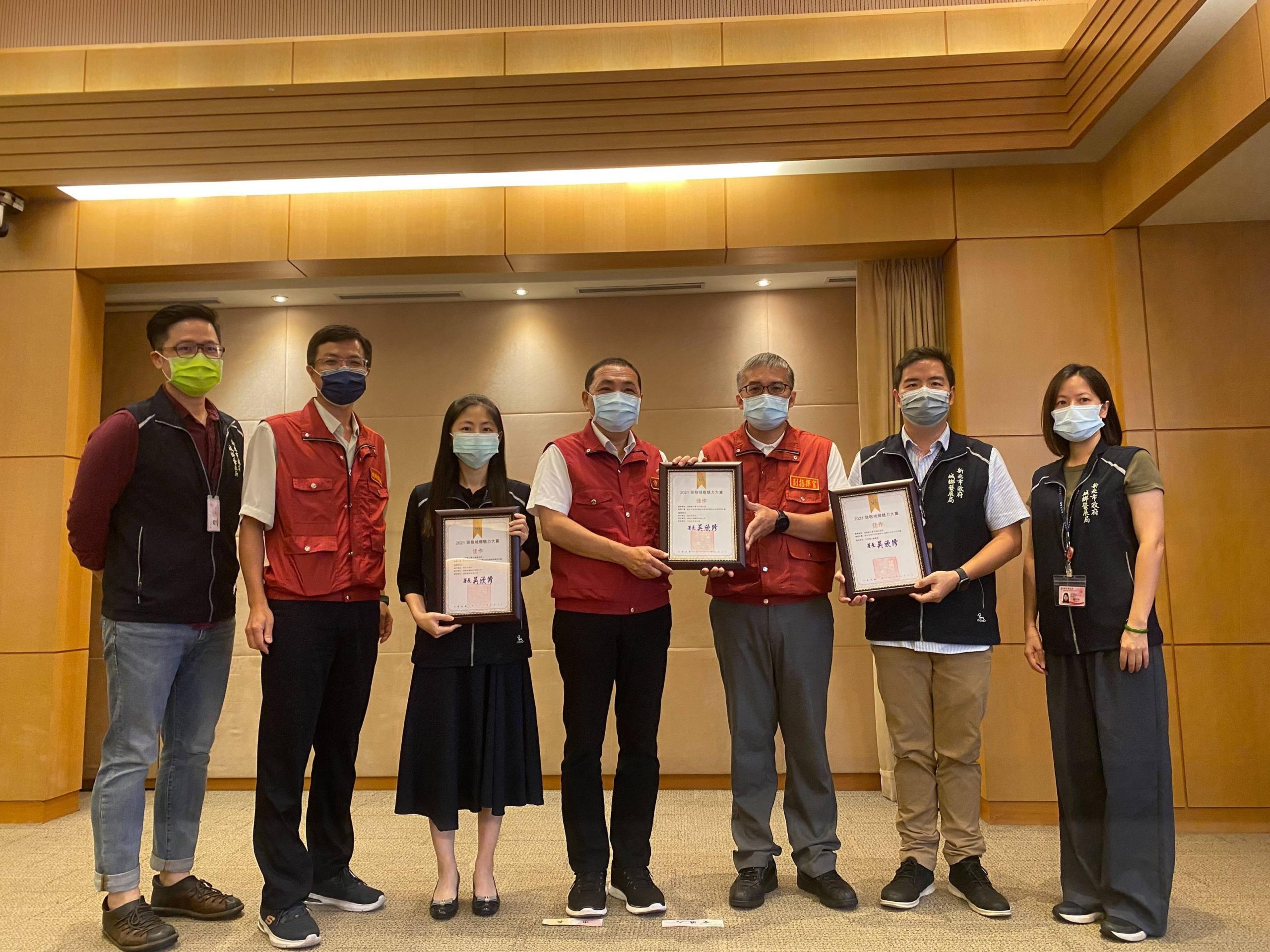 致敬城鄉魅力大賞 新北市長侯友宜獲城鄉風貌建設獻殊榮