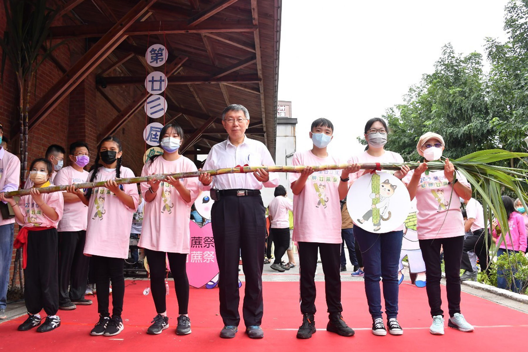 出席2022艋舺甘蔗祭 台北市長柯文哲：找回過去的人情味