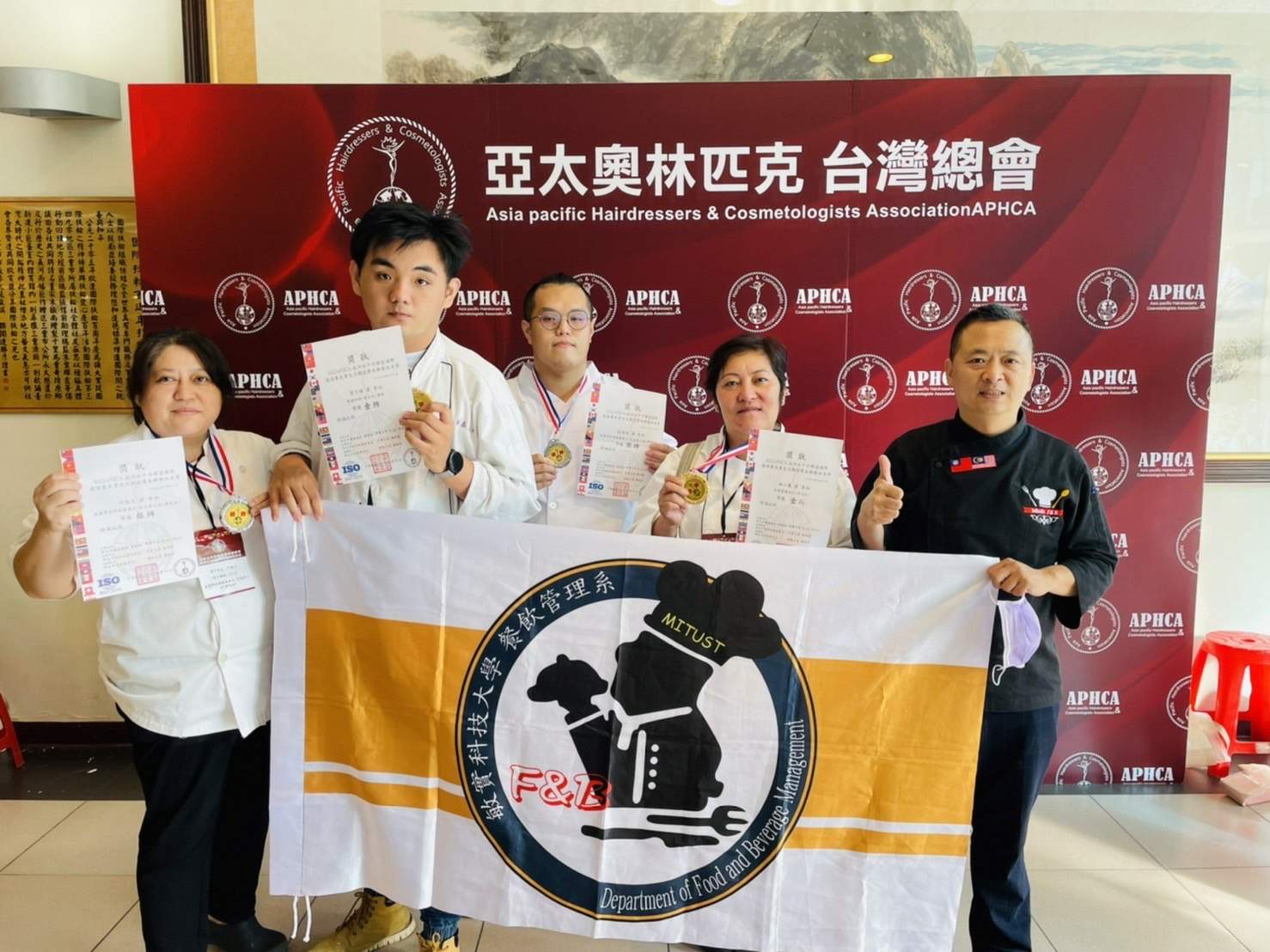 亞洲太平洋聯盟國際邀請賽 新竹敏實科大奪2金2銀