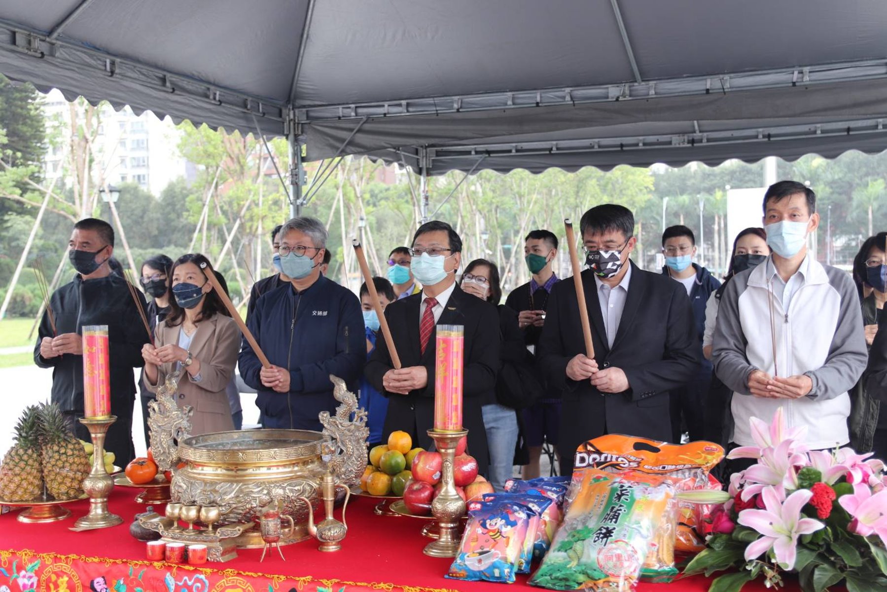 二０二三台灣燈會回歸台北主燈動土祈福