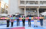 彰化縣政府前廣場換新妝 SDGs創作彩繪階梯啟用　
