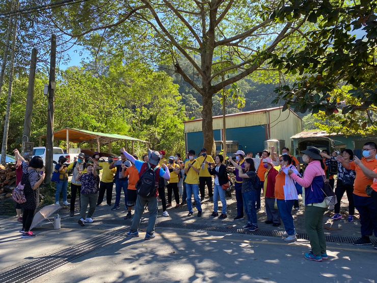 茂林管理處邀請高雄地區弱勢團體 公益團體賞蝶