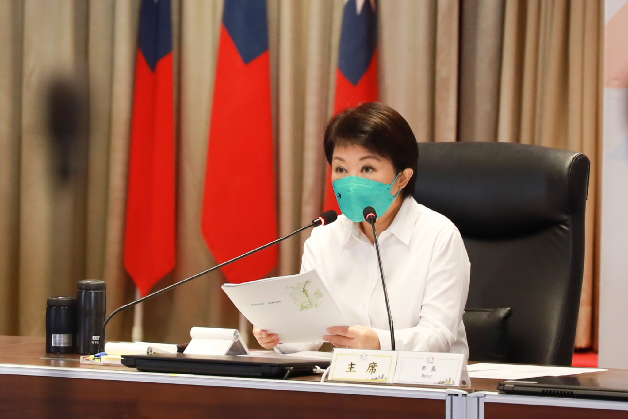 台中鐵路高架化打造21.7公里綠空廊道 市長盧秀燕肯定