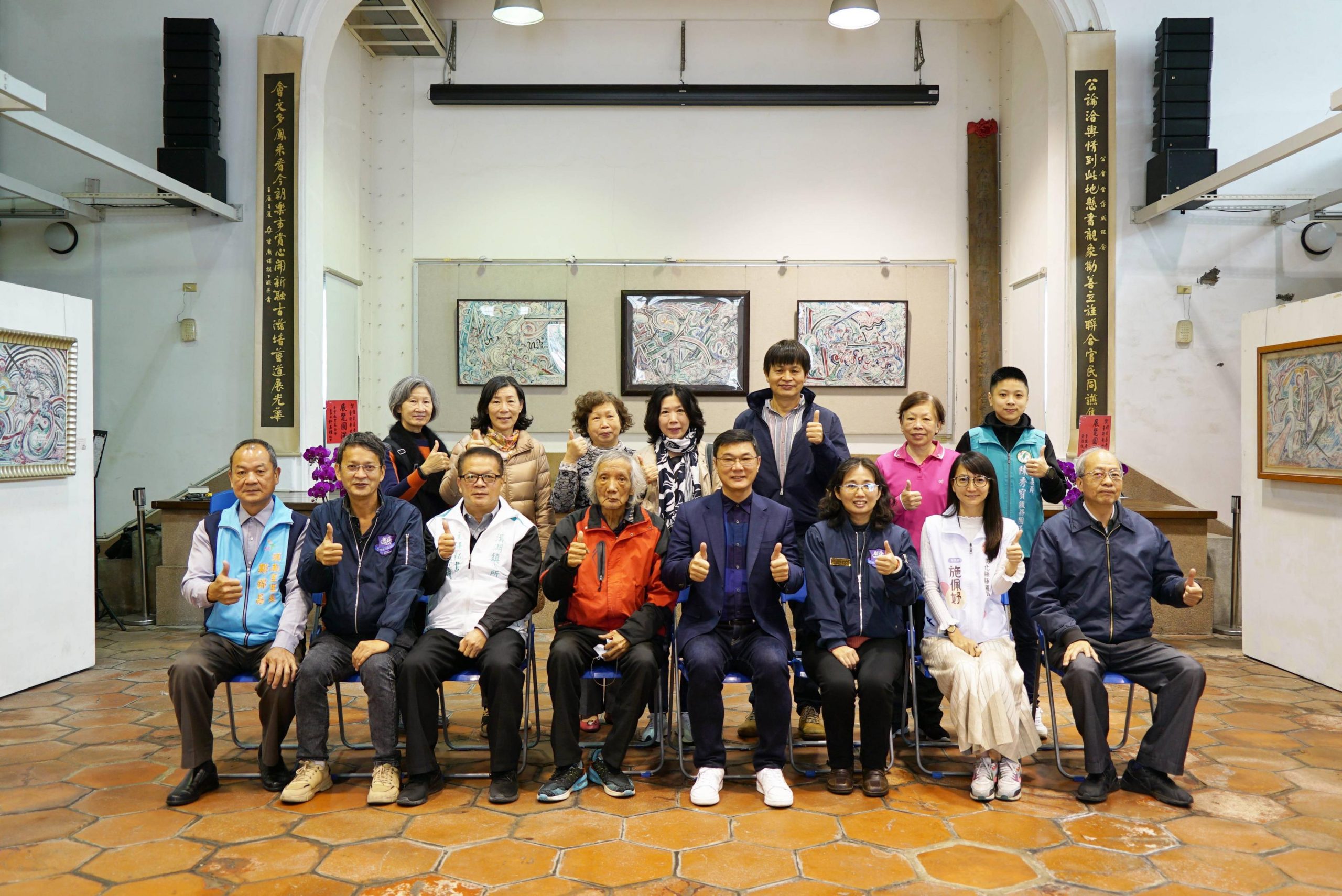 藝術新世界-程武昌邀請展 鹿港公會堂展出