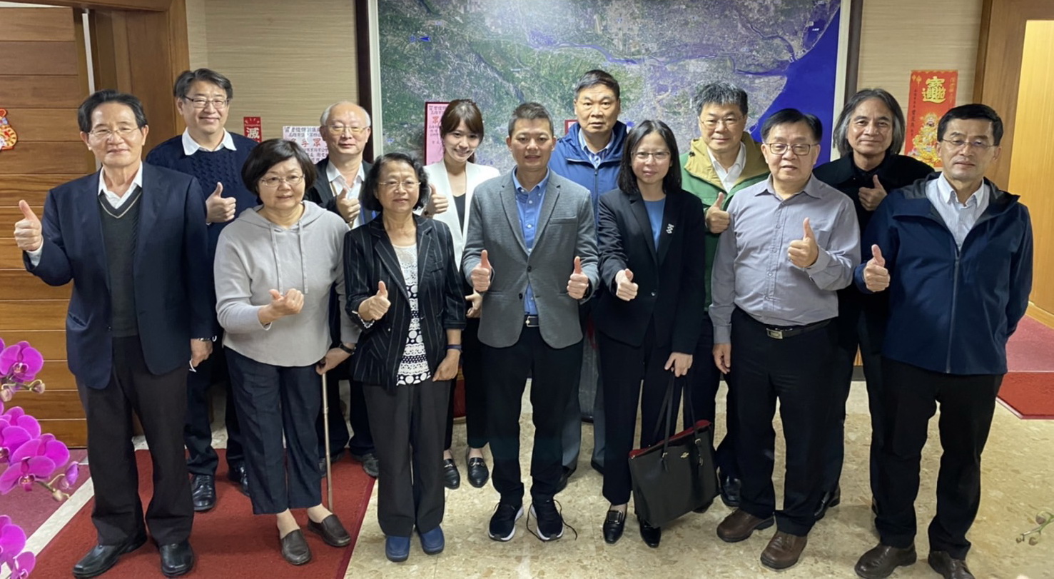 高市府10局處長拜會副議長曾俊傑 討論市政議題