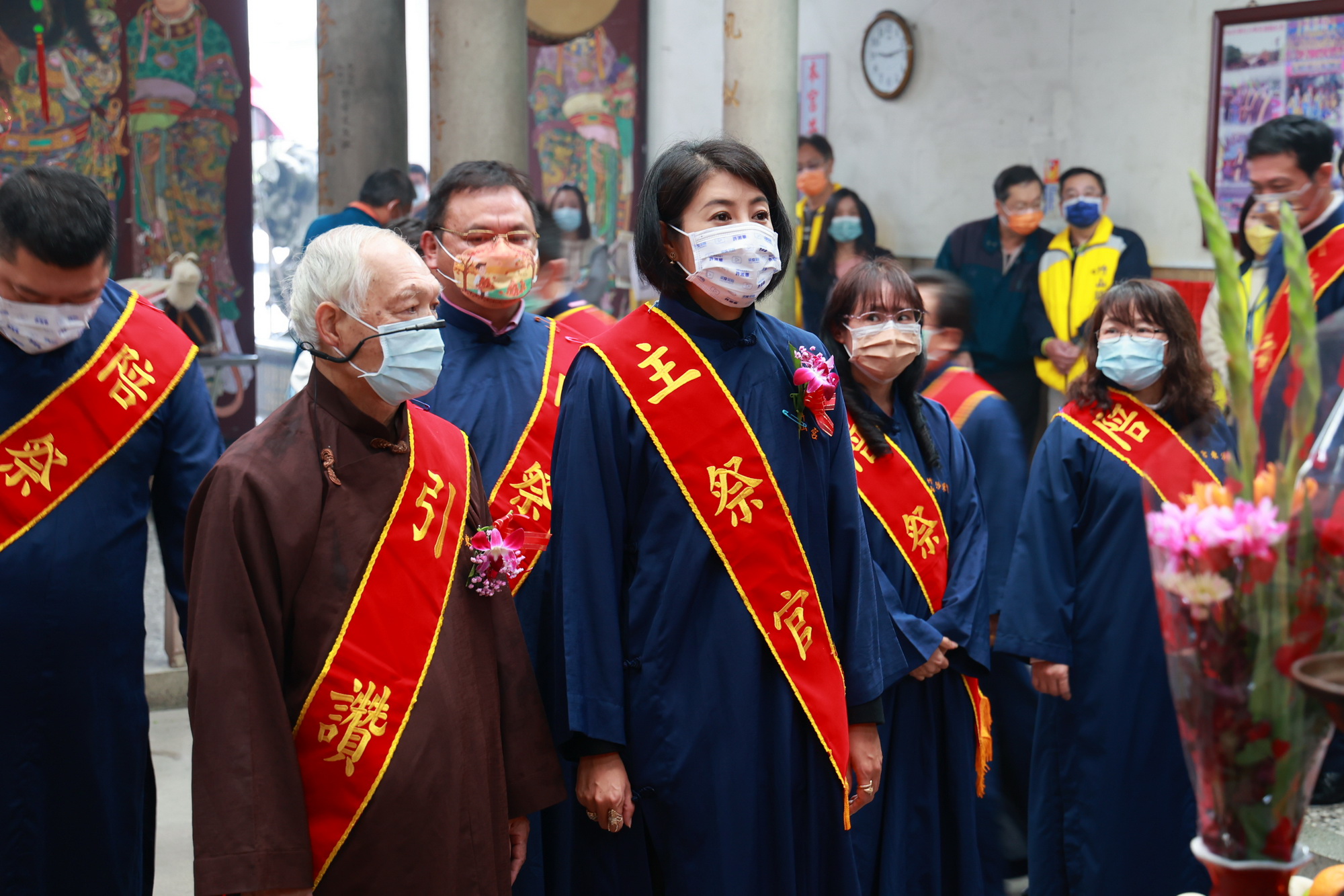 南投竹山沙東宮春祭 許淑華祈求南投縣境平安